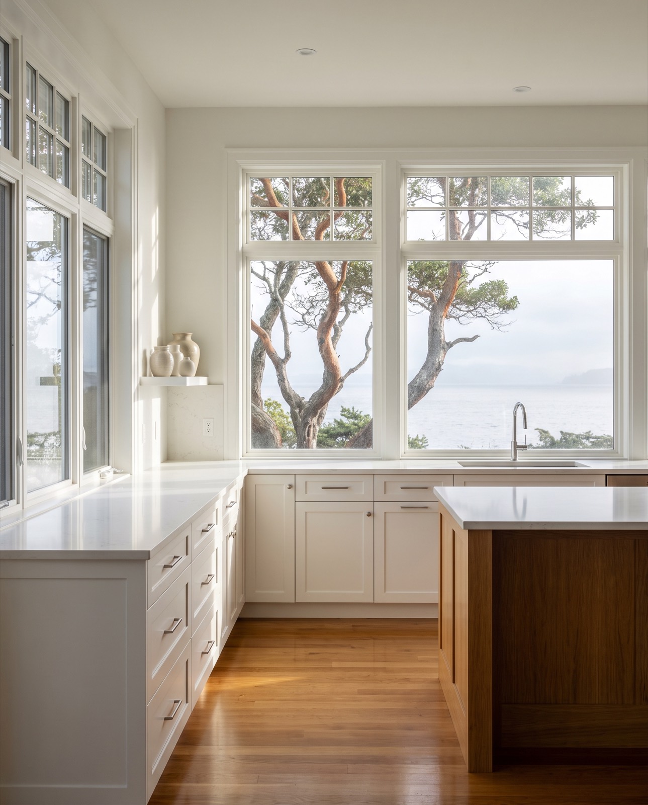 Freshly cleaned kitchen in a Victoria BC home